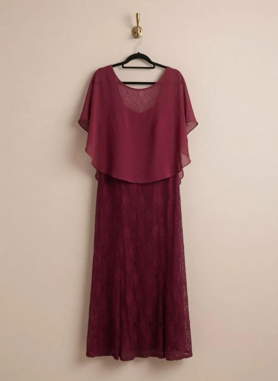 Vestido de Festa Marsala