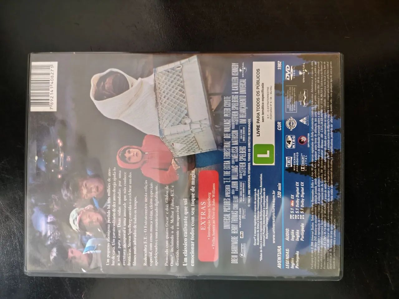 Coleção dvd filme e.t. + placa decorativa - Foto 3