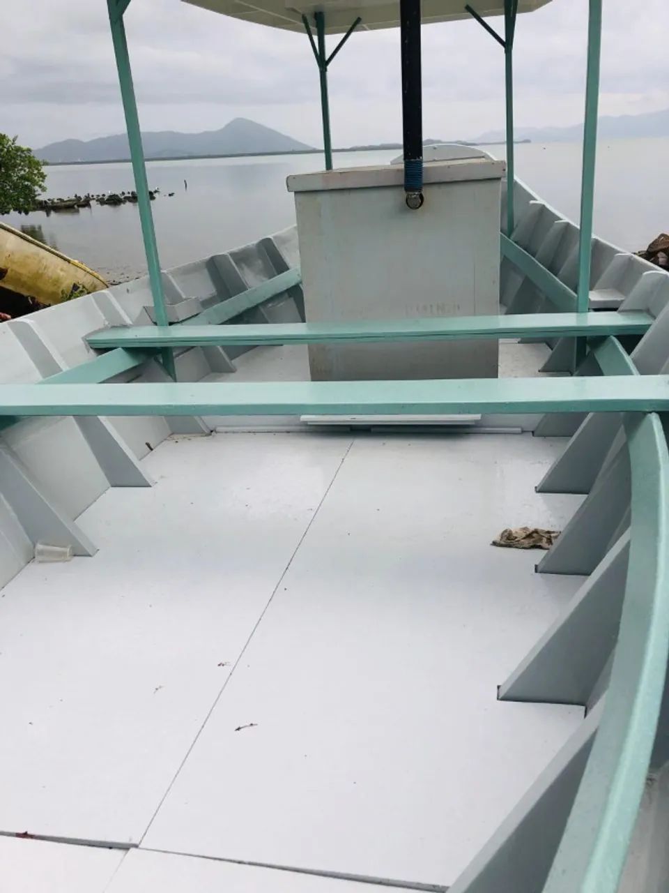 BARCO BATEIRA CHULAPA MADEIRA MOTOR 36HP - Foto 5