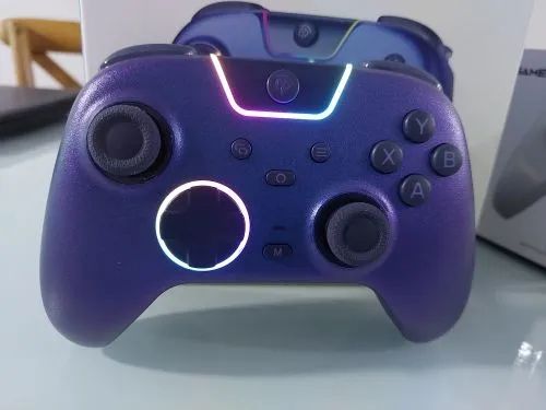 Controle Easysmx X05 Pro Bluetooth Violeta Para Pc Violeta PC, Android e Switch - Foto 2