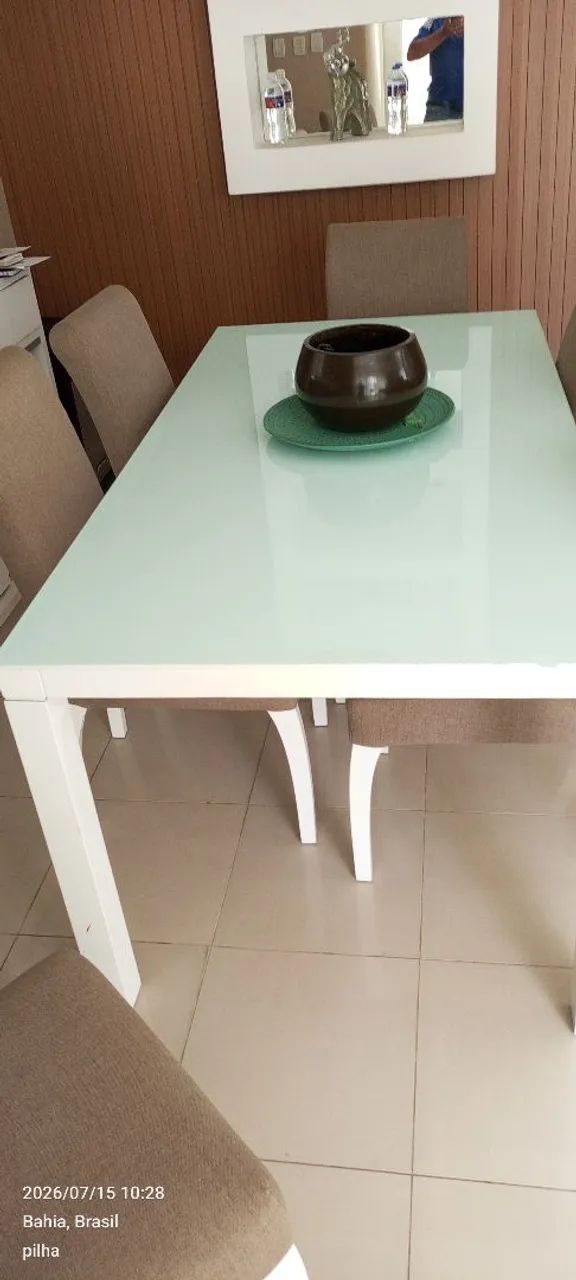 Vendo Mesa com 6 Cadeiras.  - Foto 4