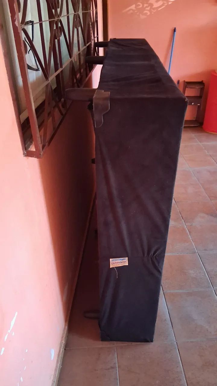 Base box, casal, 1,88m x 1,38m x 42cm - Foto 4