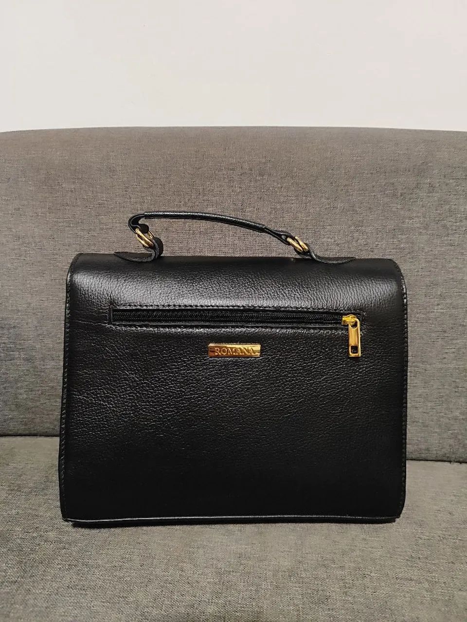 Bolsa Kely em couro legítimo  - Foto 4