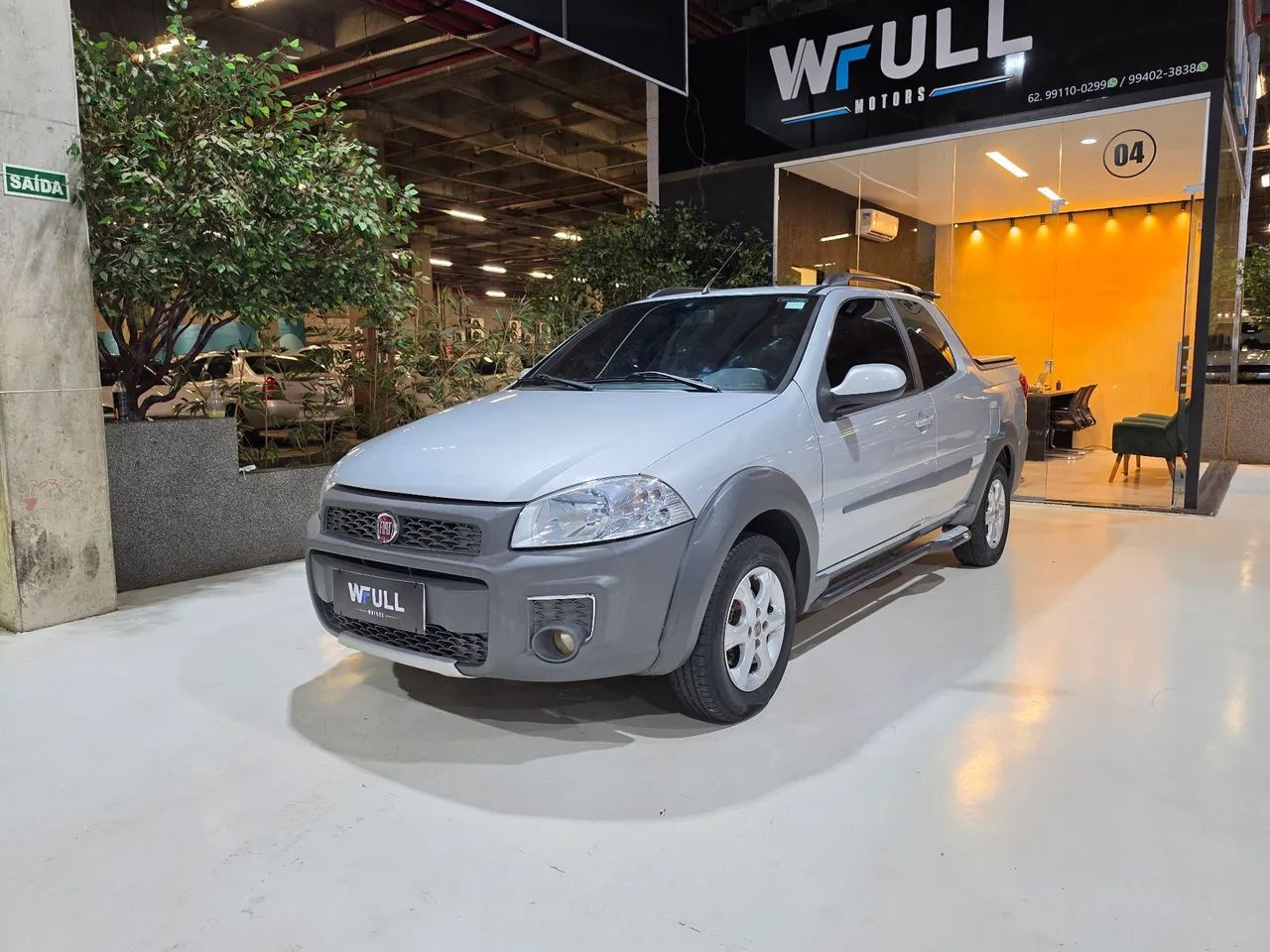 Fiat Strada Working Hard 1.4 Fire Flex 8V CD 2018 - Foto 5