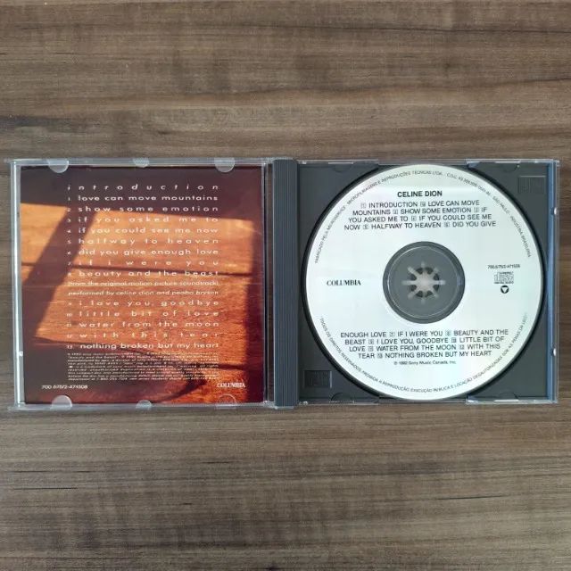 CD Celine Dion - Celine Dion (1992) *primeira prensagem - Foto 3