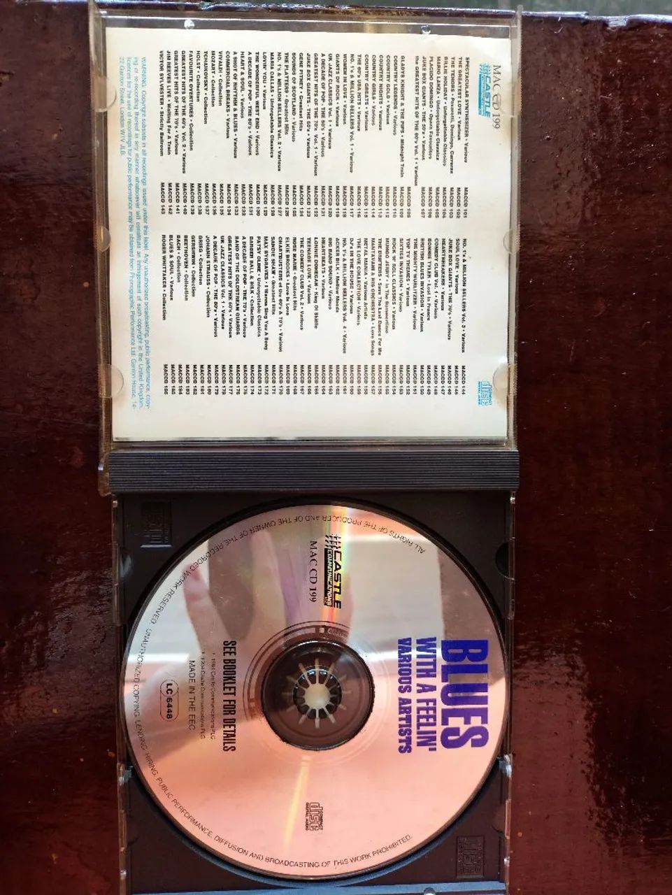 Cd blues with a feeling - CDs, DVDs etc - Jardim São Salvador