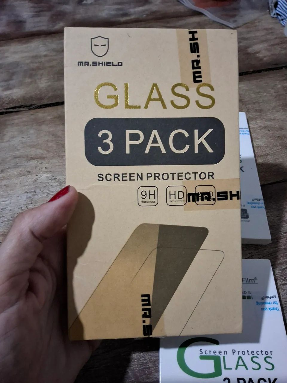 Película importada para iPhone 5 5s 5c 6 6s 7 novo - Foto 2