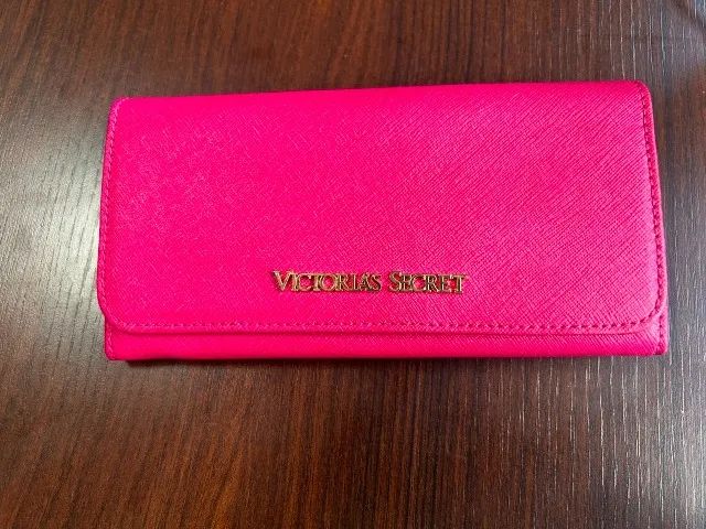 Carteira Visctoria's Secret trifold - Rosa Pink 
