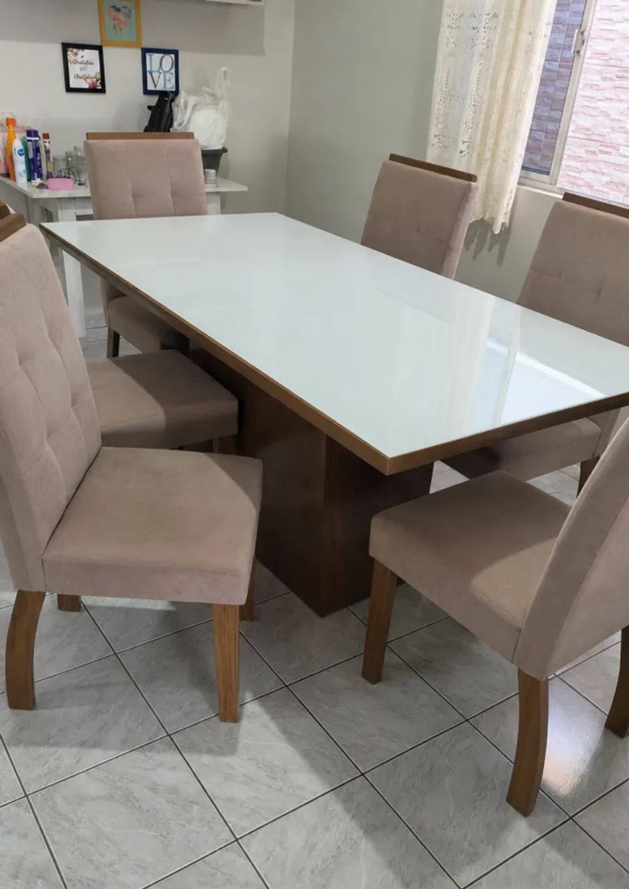 Mesa de jantar com 6 lugares - Foto 4