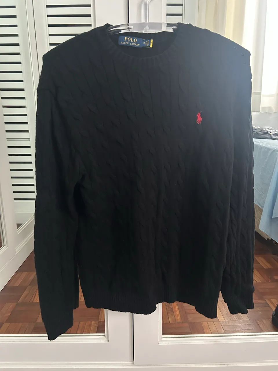 Suéter tricô polo Ralph Lauren original 