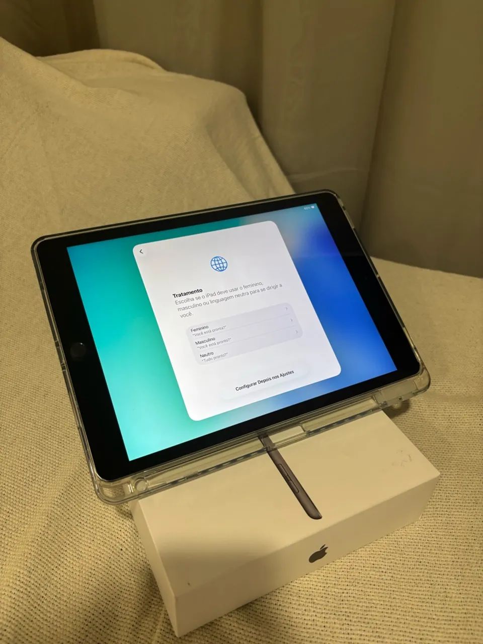 iPad 8 geração na caixa - 128gb