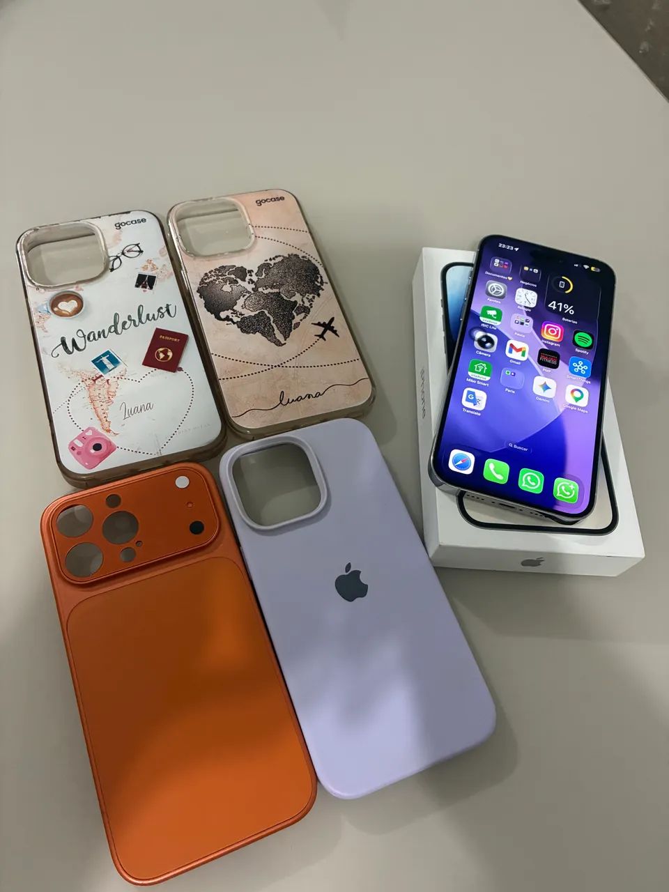 iPhone14 Pro Max[256GB] シルバー iPhone 14 Pro Max 256GB SILVER (seminovo) – LS