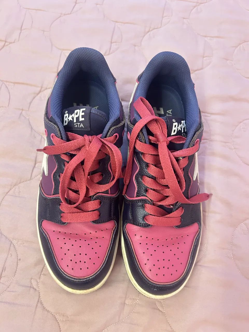 bape sta 39/40 rosa e roxo - Foto 3