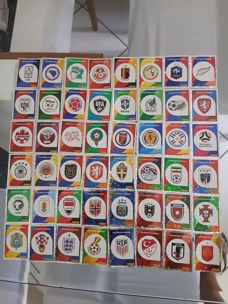 Figurinhas Escudos copa 2026 