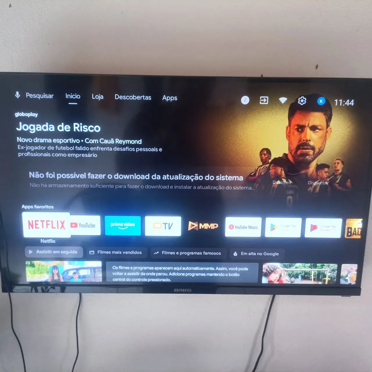 Vendo Tv Aiwa 32 polegadas Android - Foto 2