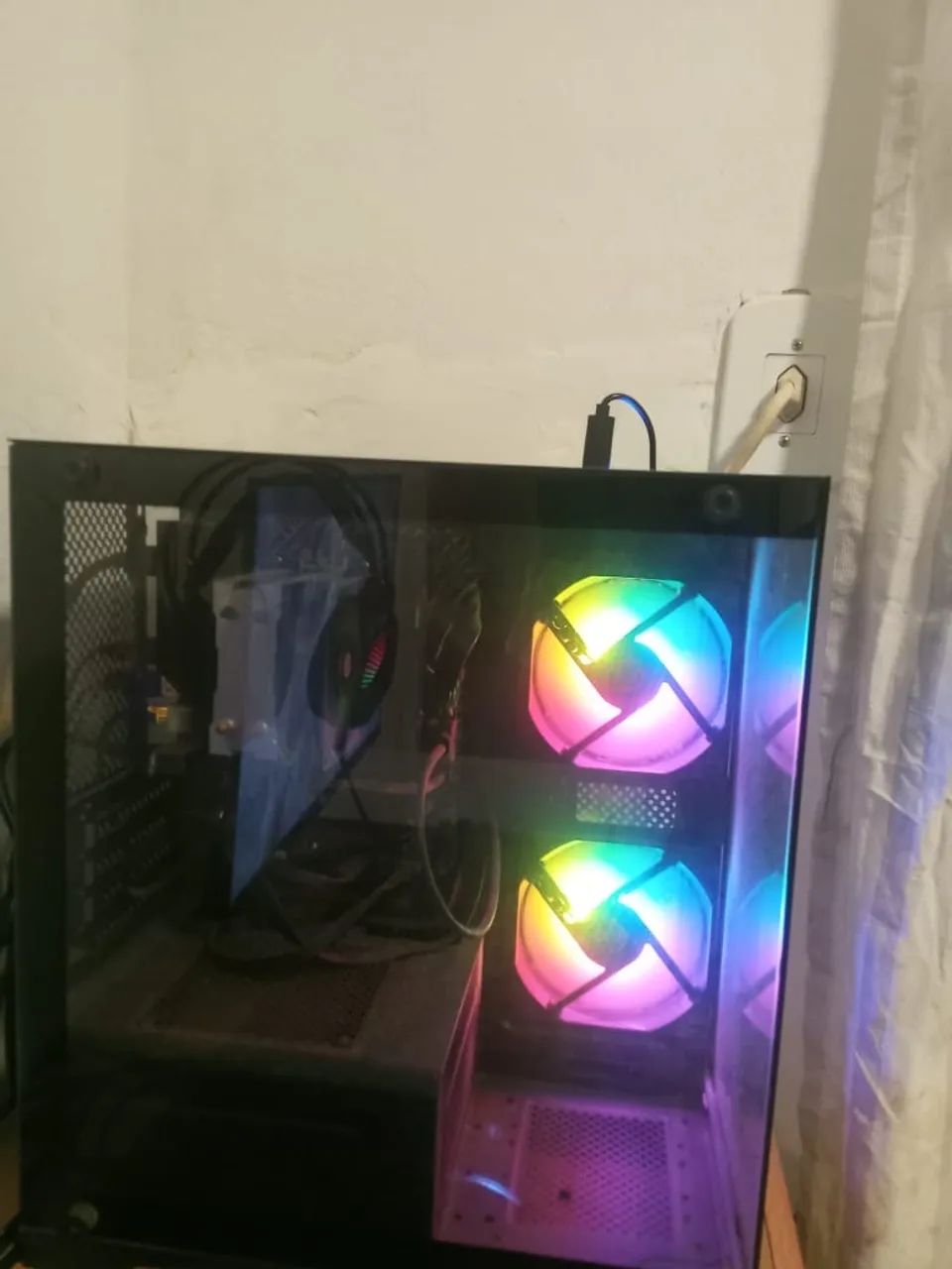 vendo pc gamer completo  AMD Ryzen 5 5600GT, 16GB DDR4, SSD 480GB MAIS MONITOR 100hz - Foto 2
