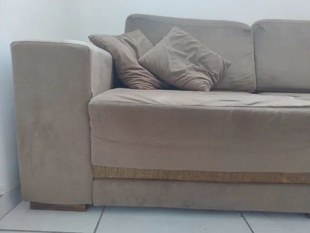 Sofá de Suede 2 lugares - Foto 5