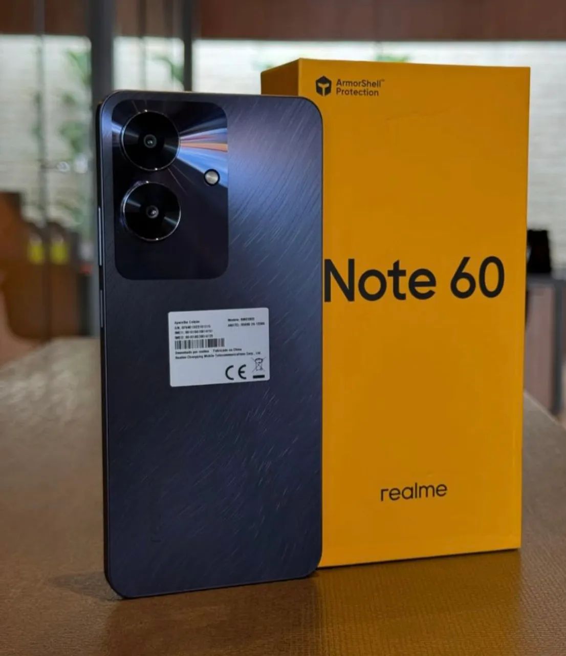 Note 60 - Versão Global - Telefone Lacrado- 128Gb/4Ram - Black