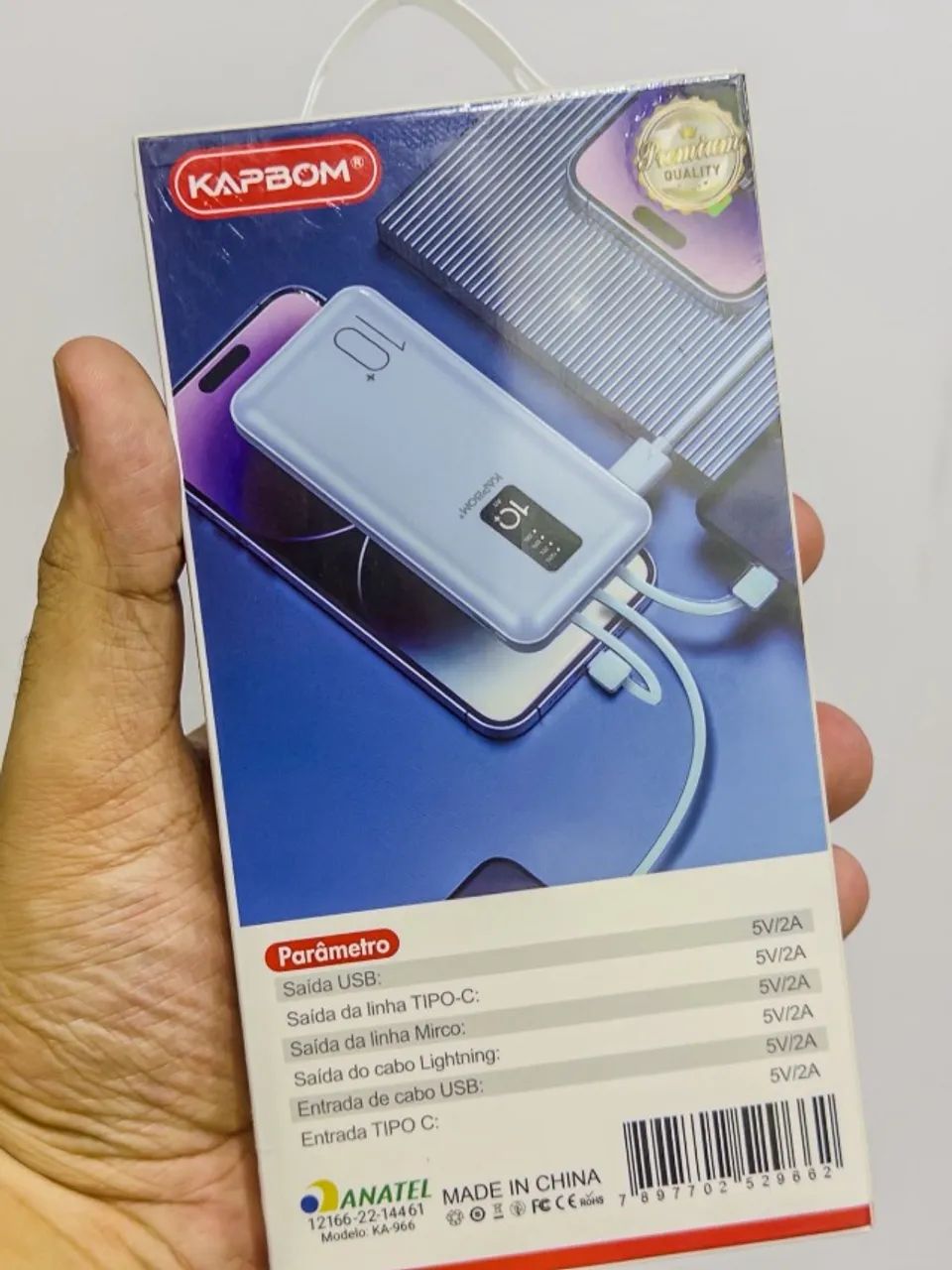 Power Bank Kapbom 10.000mAh - Foto 2