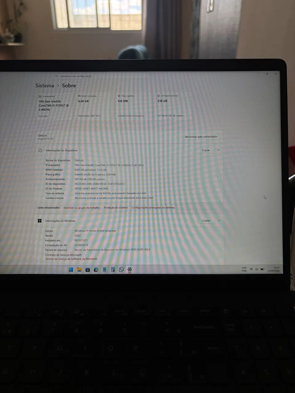 Notebook Dell inspiron 15 i5 - Foto 4