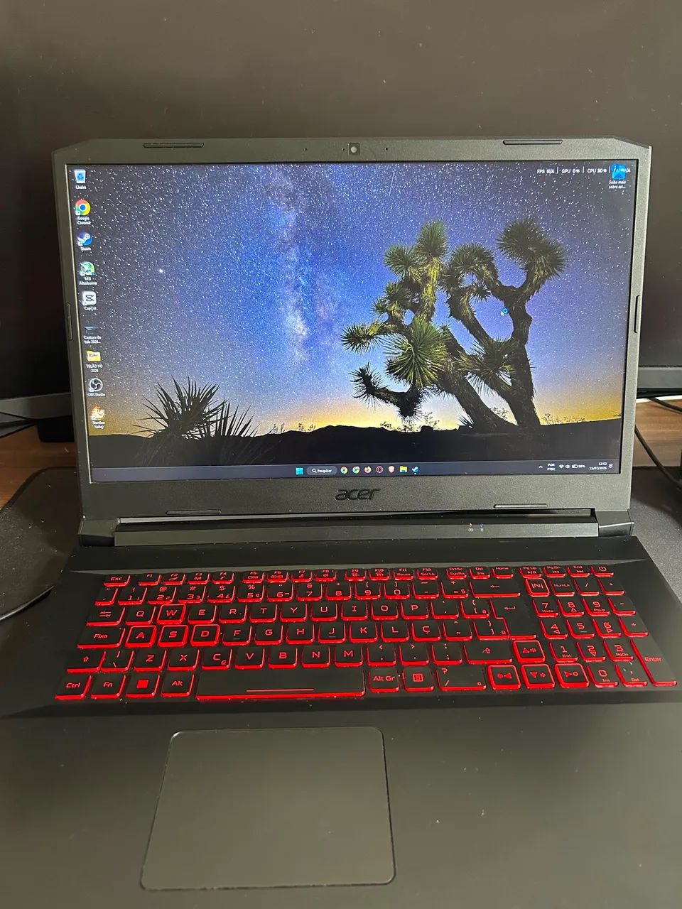 Notebook gamer 17pol acer nitro - Foto 2