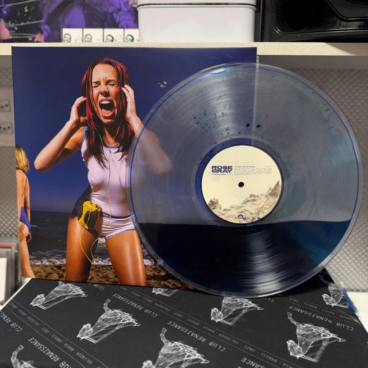 Lp Rose Gray A Little Louder, Please