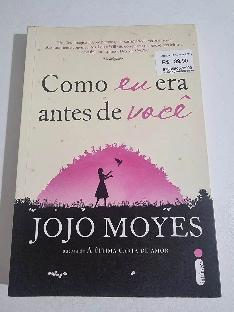 Livro- Como eu era Antes de Você 