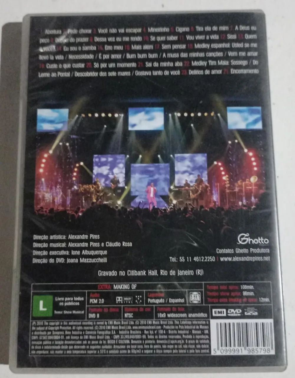 DVD Alexandre Pires -mais além  - Foto 3