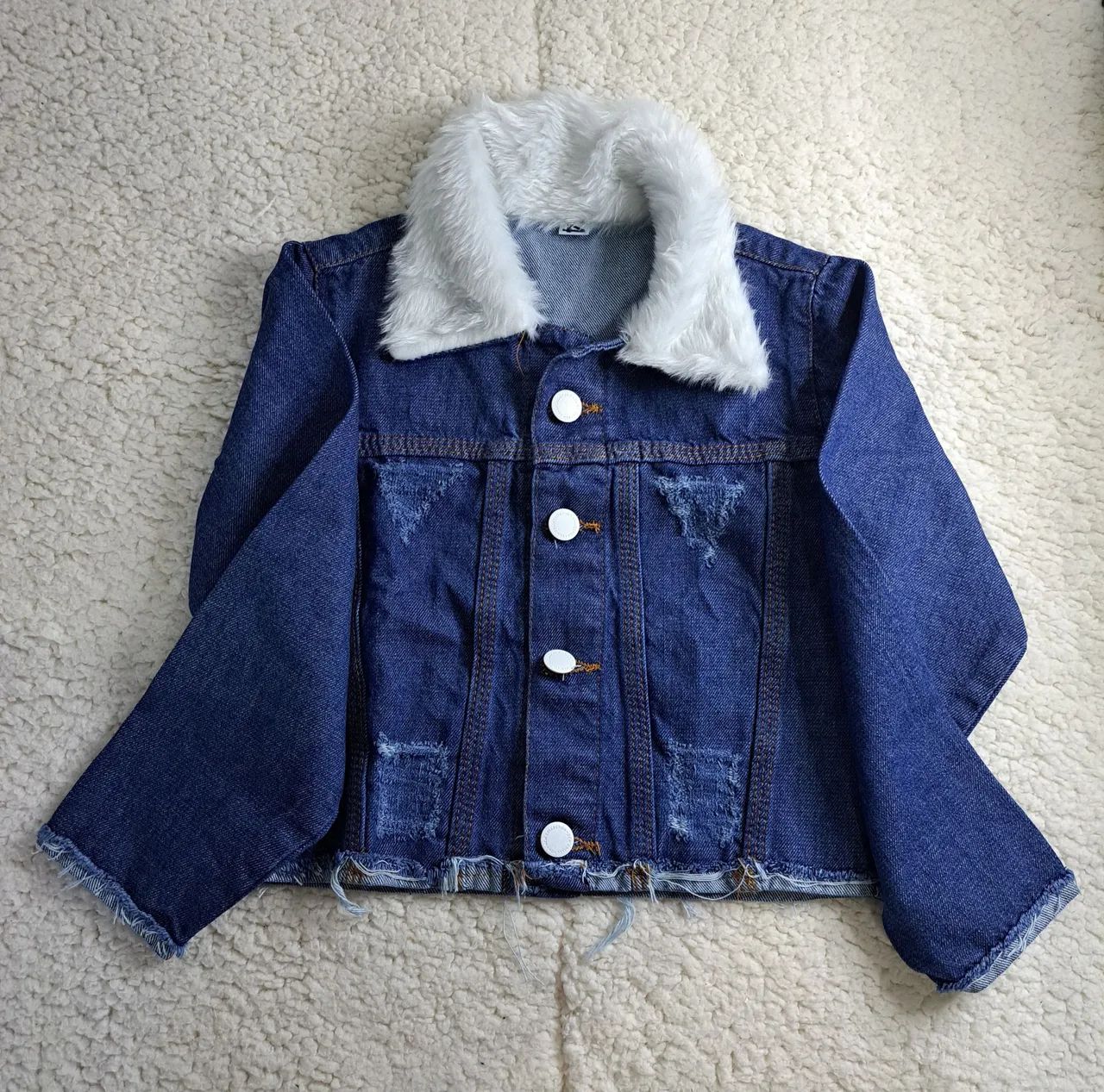 Jaqueta Jeans infantil (nova) - Foto 2