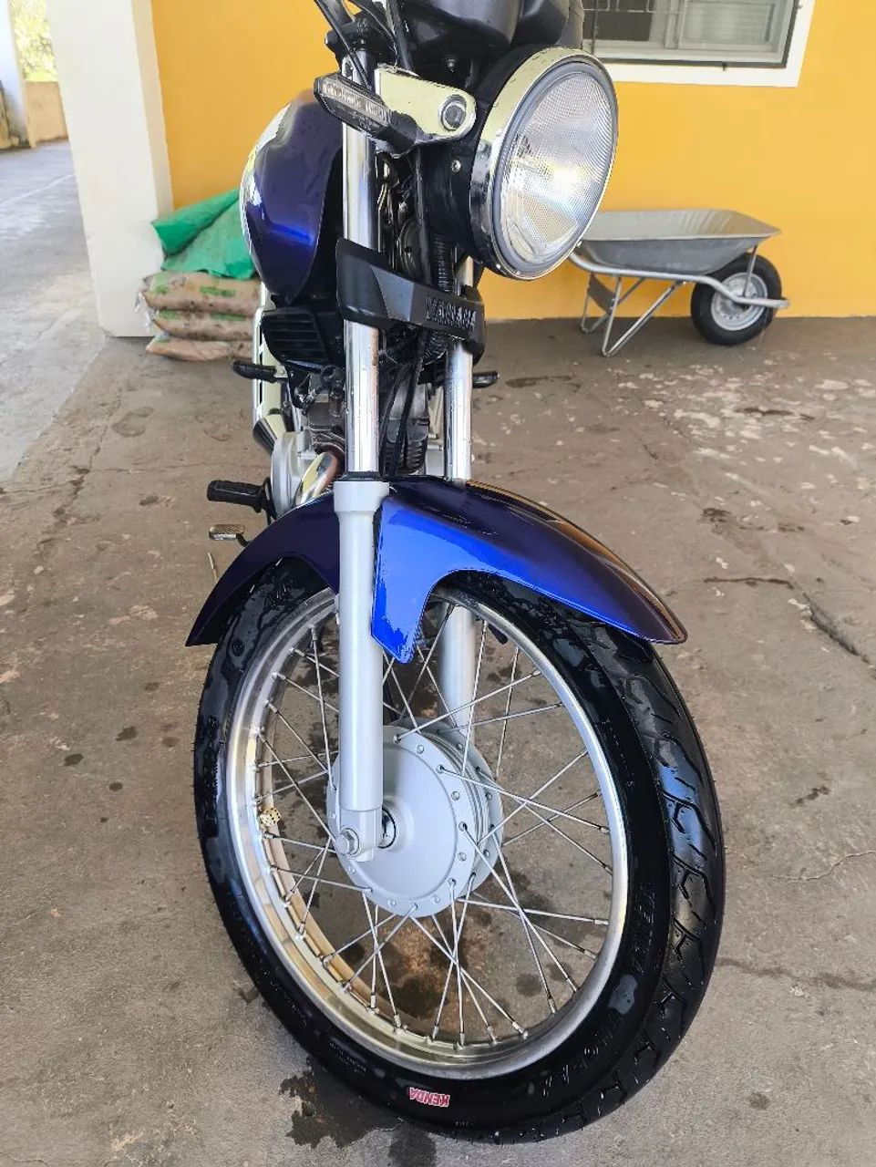 Yamaha YBR 125E 2003 com partida elétrica  - Foto 5