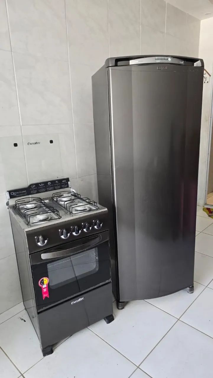 Kit de geladeira e fogão 