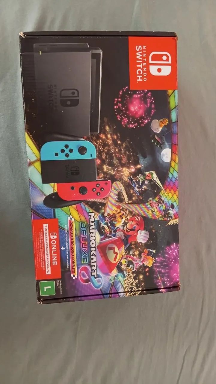 Nintendo switch v2 desbloqueado - Jogos de Vídeo Game - Novo