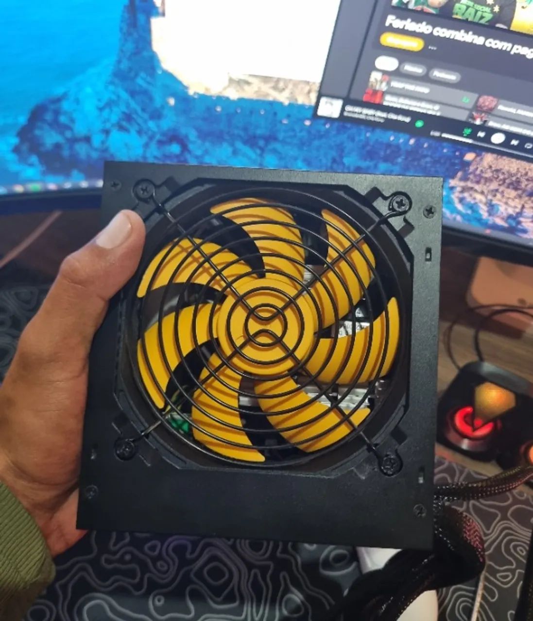 Fonte 550w para pc  - Foto 2