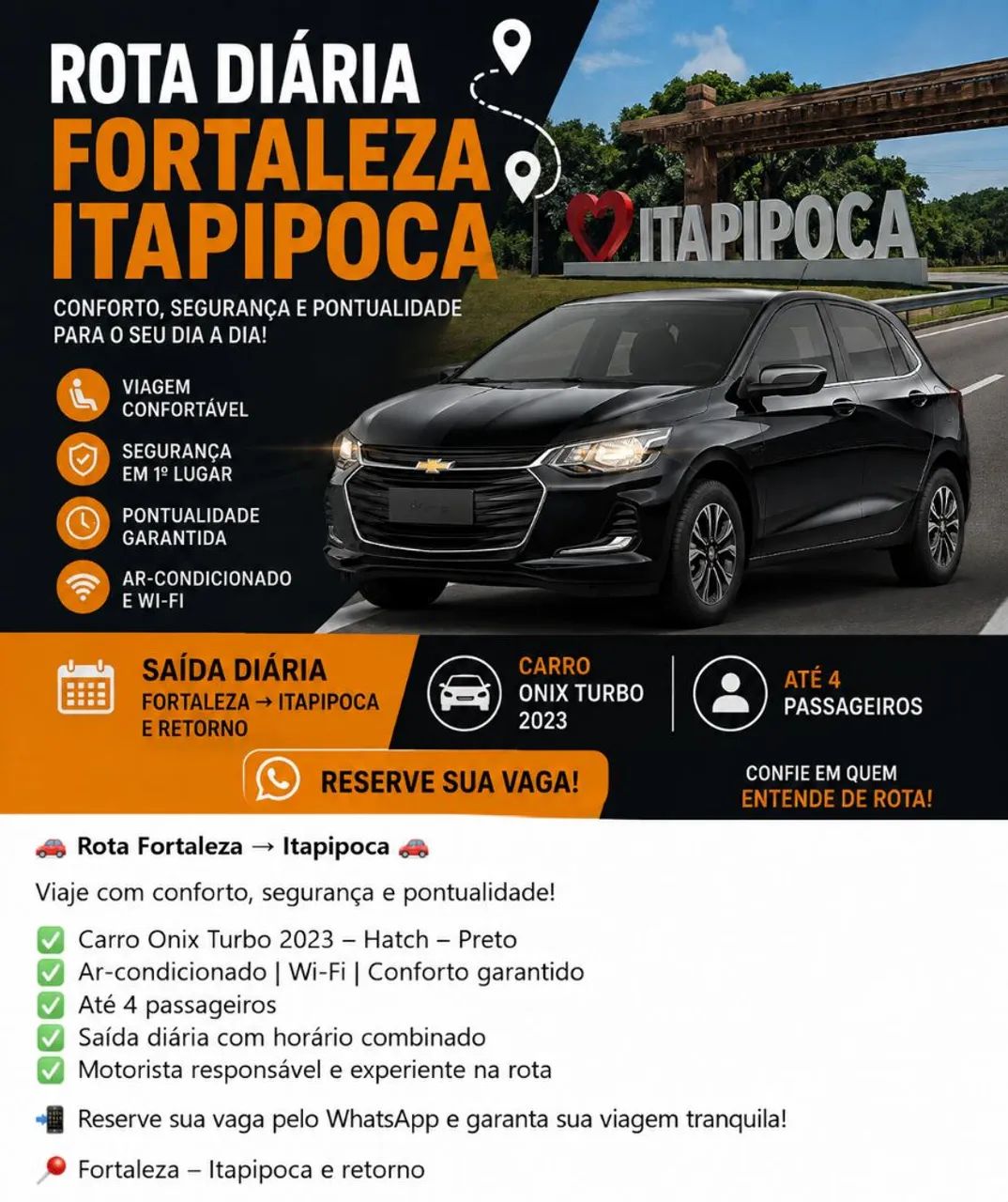 Viagens e encomendas