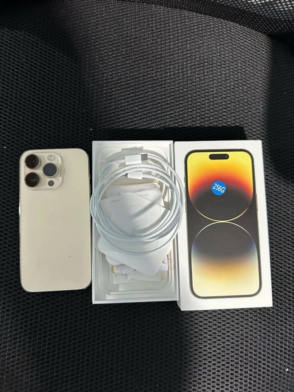 iPhone 14 Pro 256gb dourado 