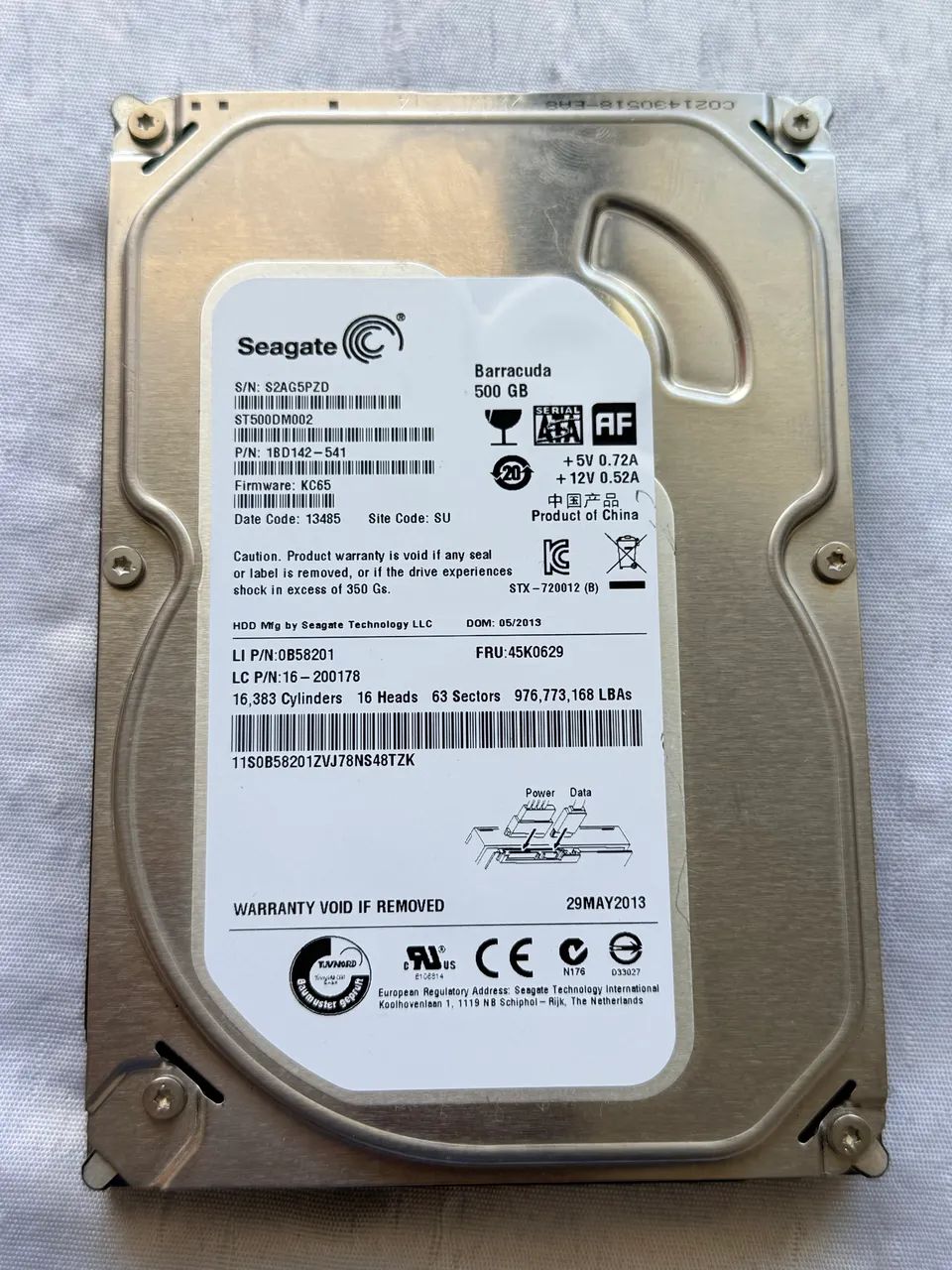 HD PARA COMPUTADOR 500GB