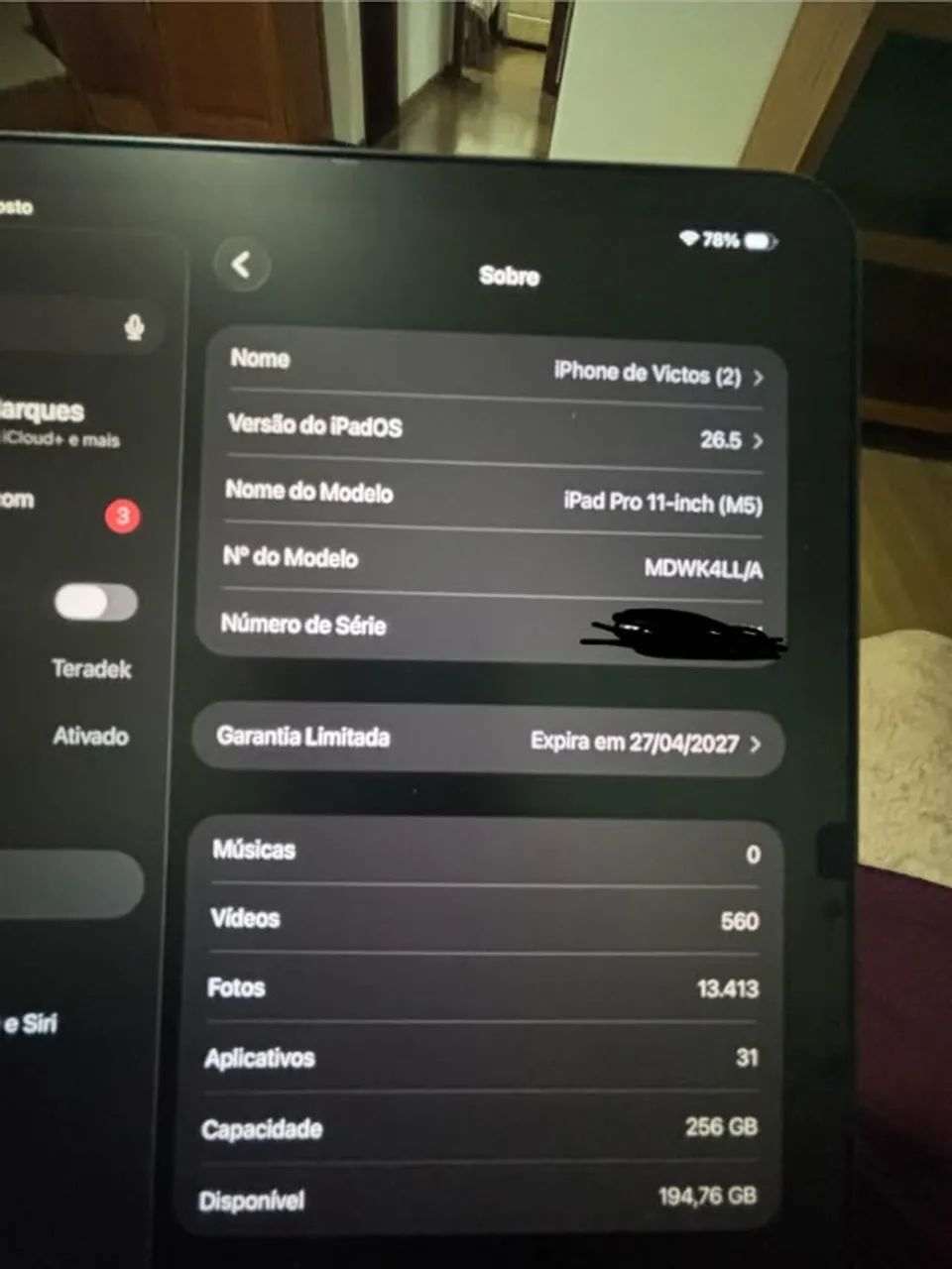 iPad PRO m5 11 novissimo - Foto 3