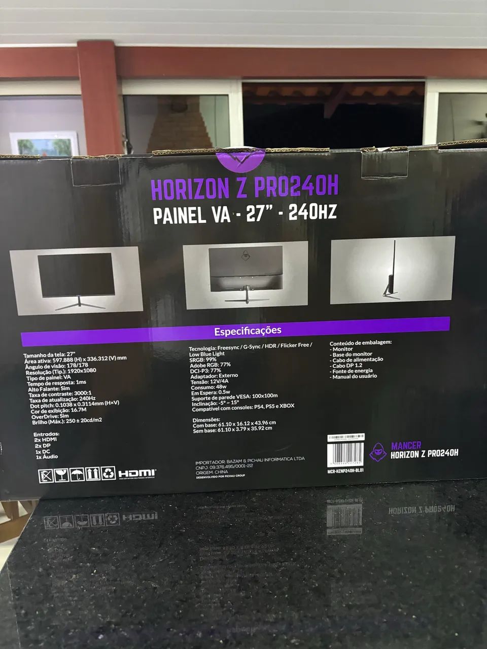 Monitor Mancer 240HZ 27 polegadas - Foto 2