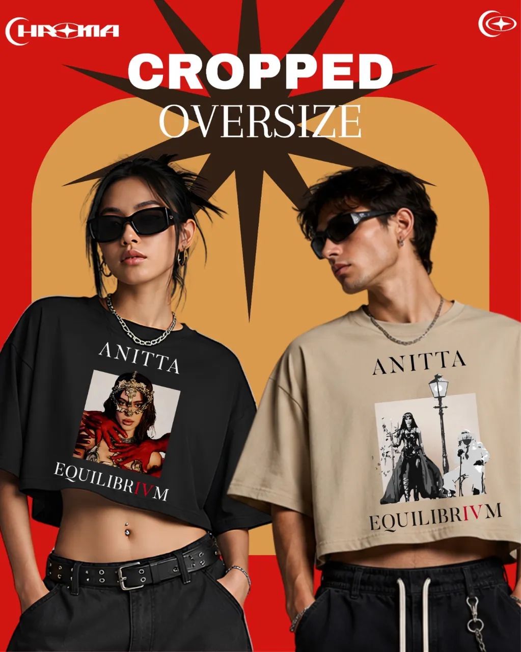 T-shirt Anitta Equilíbrivm