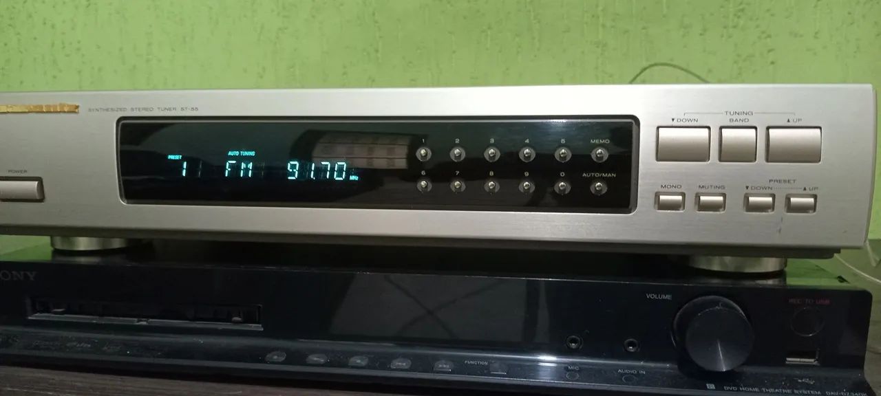 TUNER MARANTZ ST-55 ( com manual e nota fiscal  ) - Foto 3