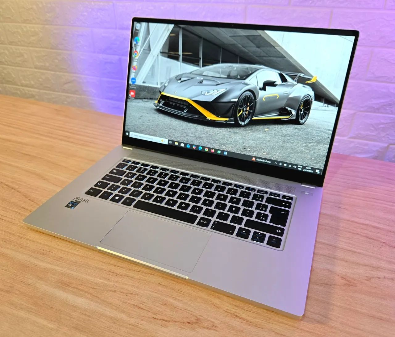Notebook Avell Tela Touch, i5 11th, 8GB, SSD 256GB, Alumínio - Foto 3