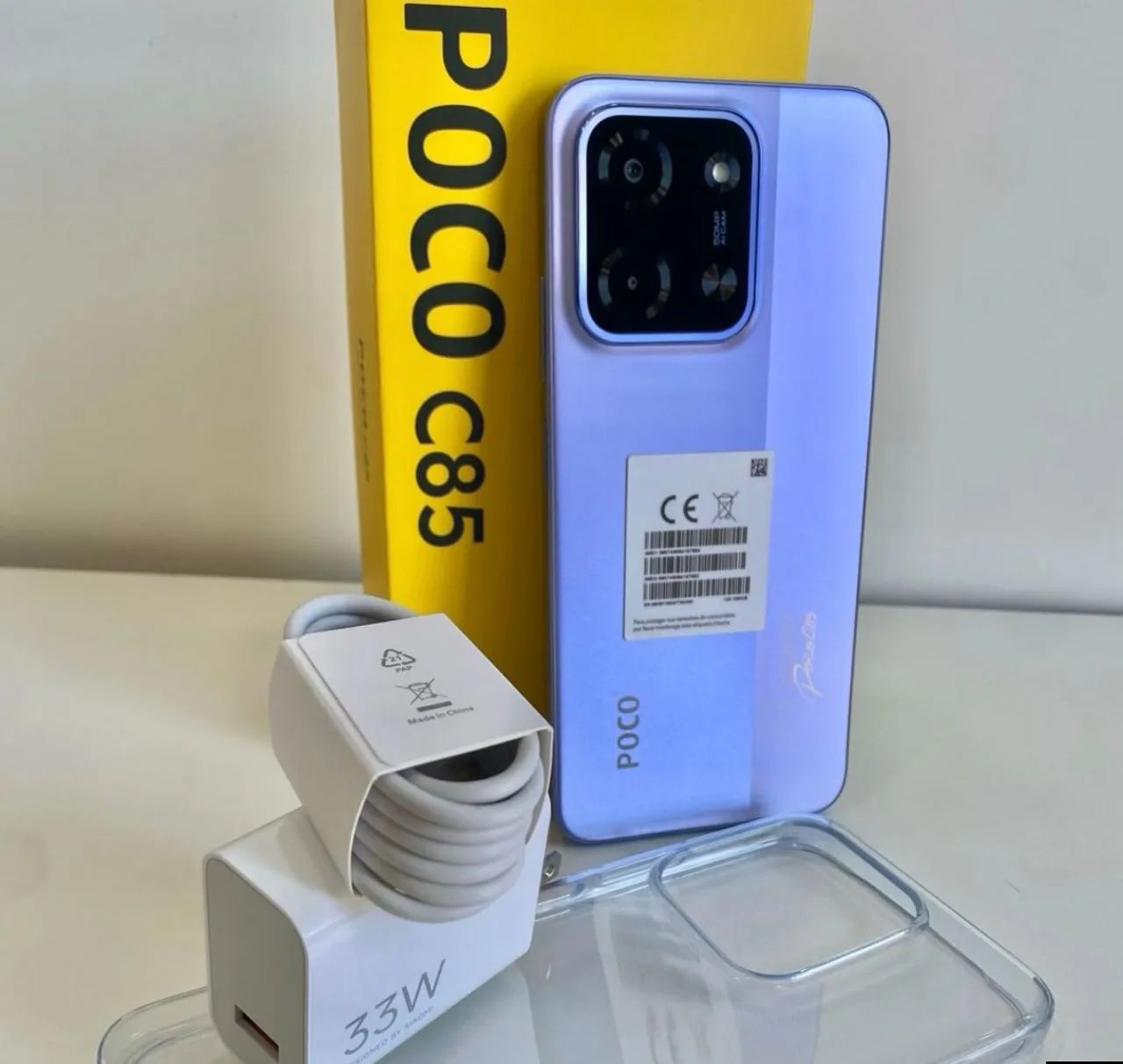 Celular Poco C85 NFC 256/8 -- GLOBAL Lacrado Original com Garantia** - Foto 3