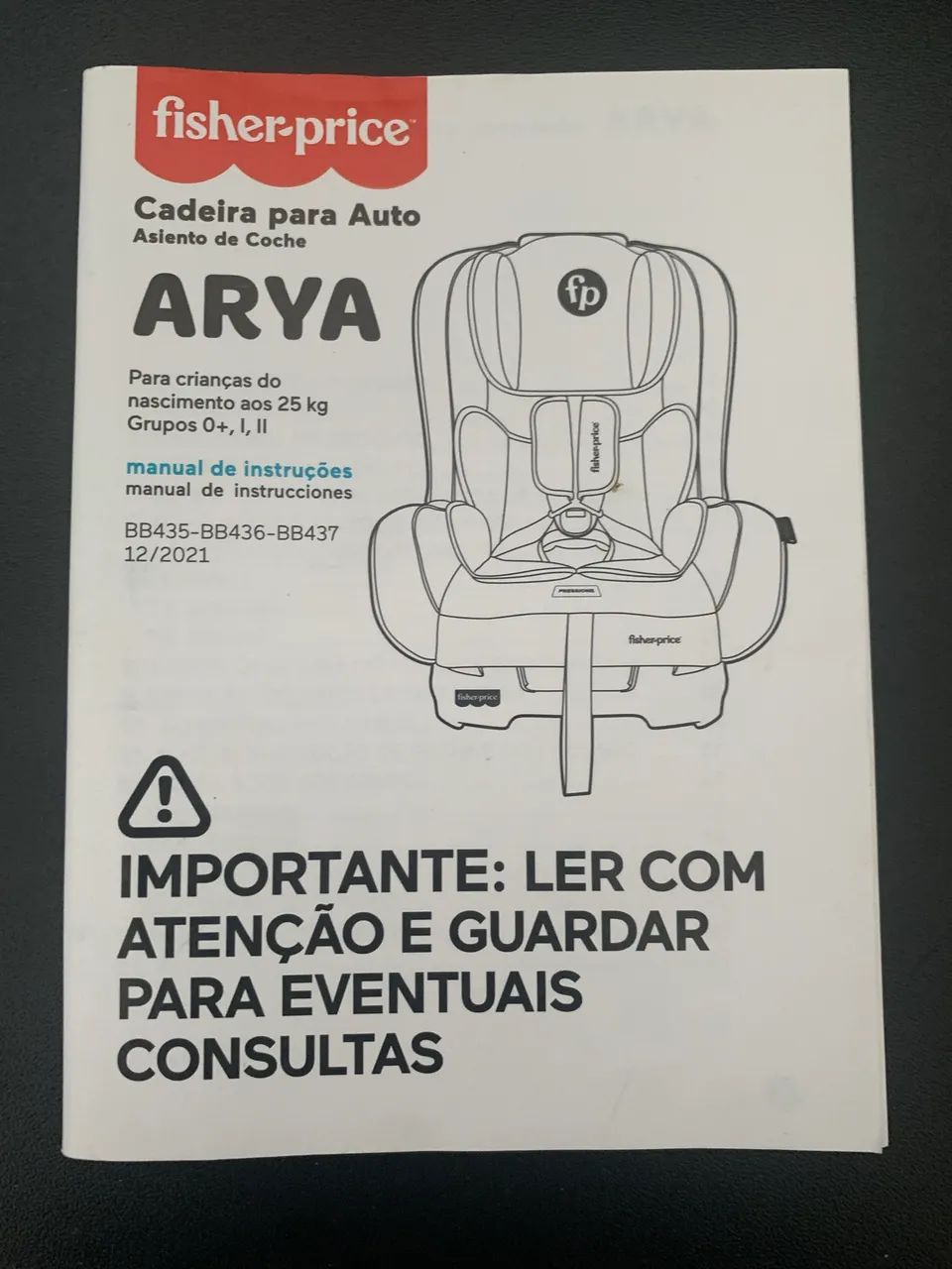 Cadeirinha infantil de carro Marca Fisher Price - Foto 2