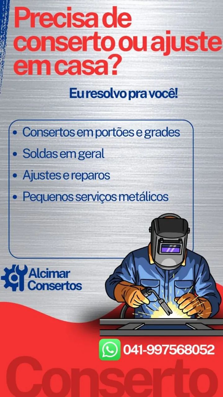Serviço na porta serralheiro 