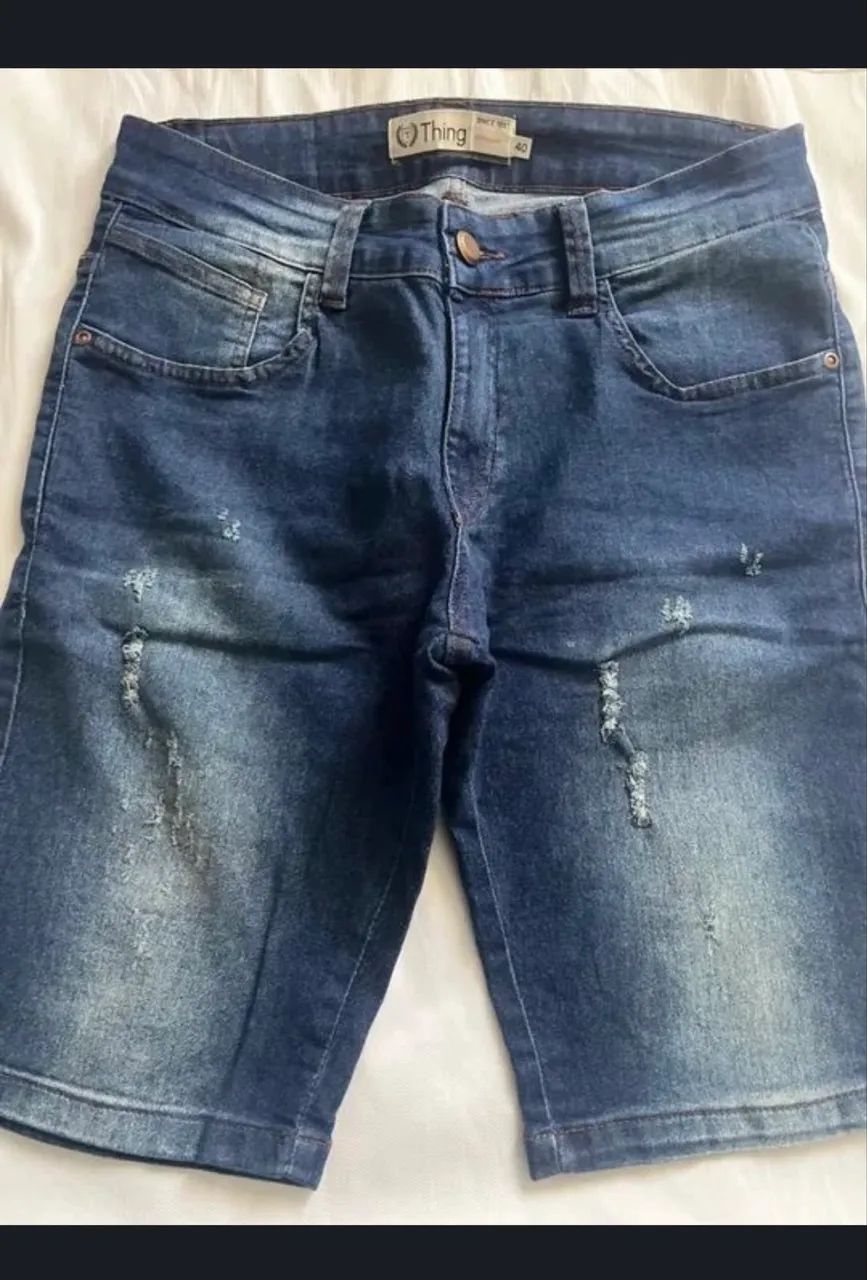 Bermuda jeans n40 - Foto 3