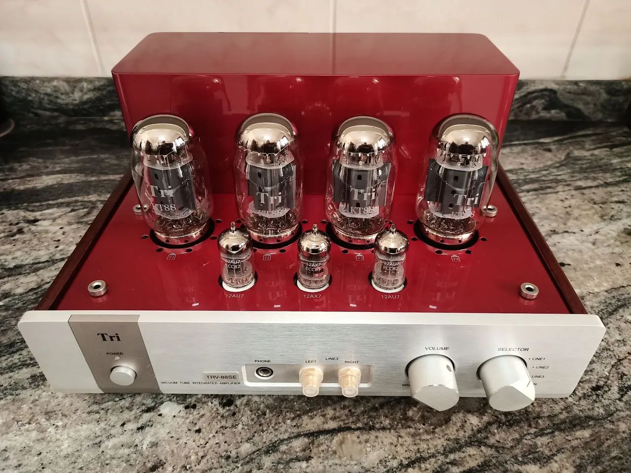 Amplificador Valvulado Triode Modelo TRV-88SE imaculado e totalmente musical. - Foto 4