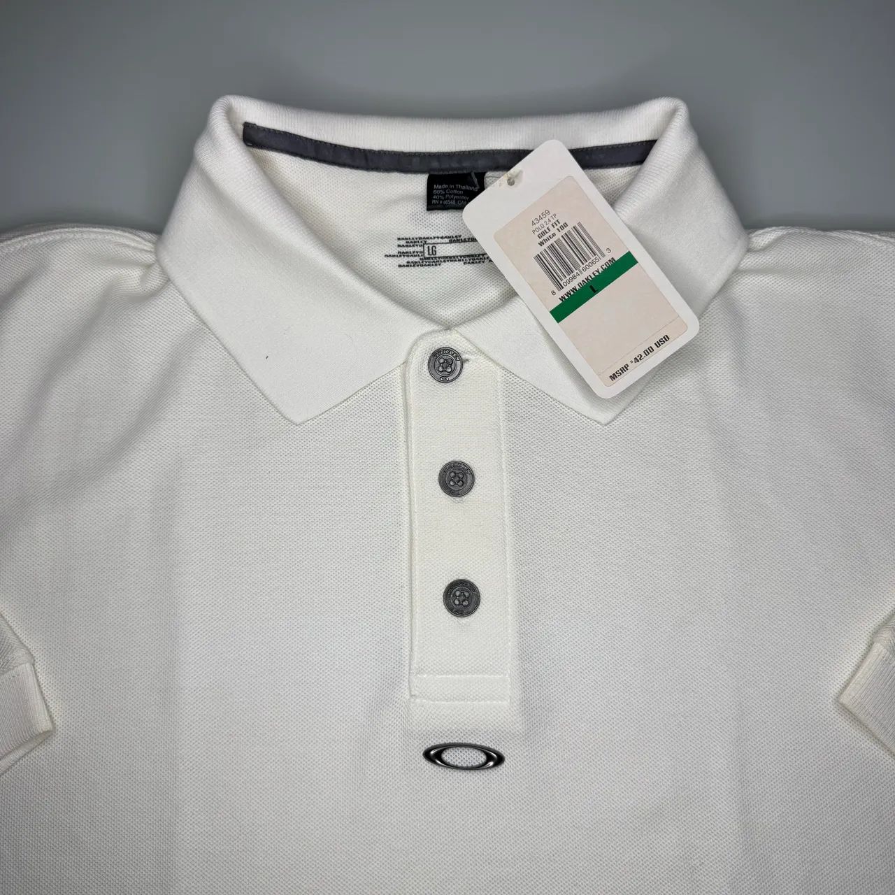Polo Oakley Golf Fit White  - Foto 4