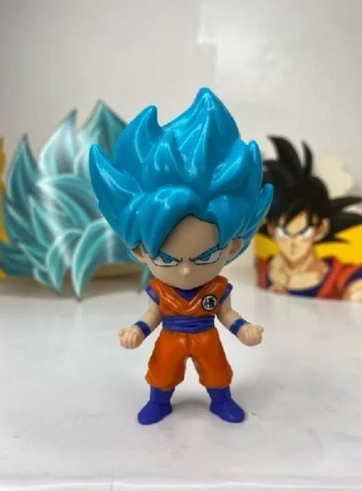 Miniaturas Goku (Normal / BLUE) Burger King - Foto 2