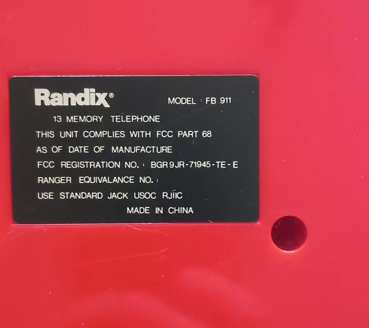 Telefone Randix FB 911 - Foto 5