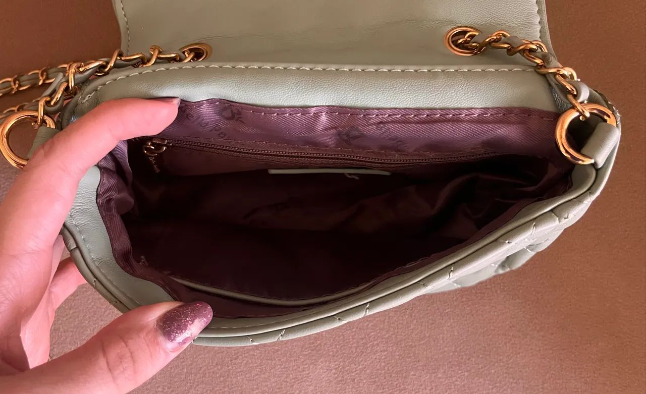 Bolsa tiracolo verde menta - Foto 3